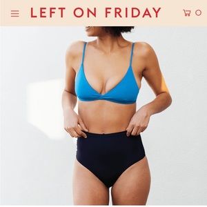 Left on Friday High Tide M Bottom Swim Black